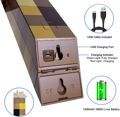 Color Changing Bottle Toy Model Rechargeable Torch Lamp Led Night Light-4